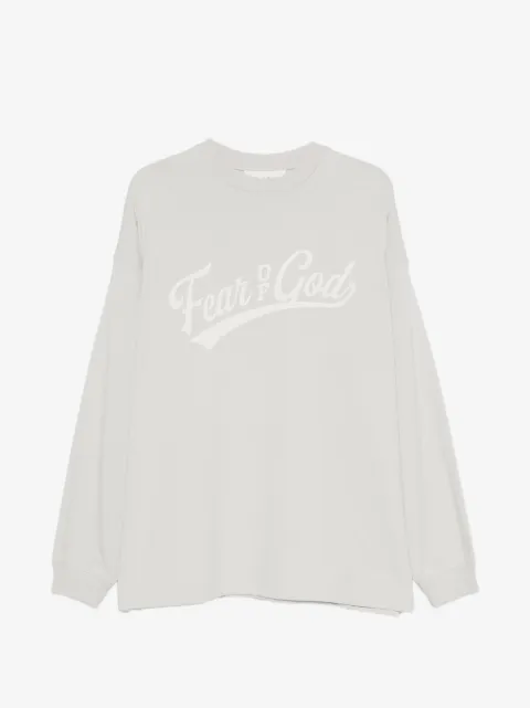 FEAR OF GOD ESSENTIALS logo-print long-sleeves T-shirt