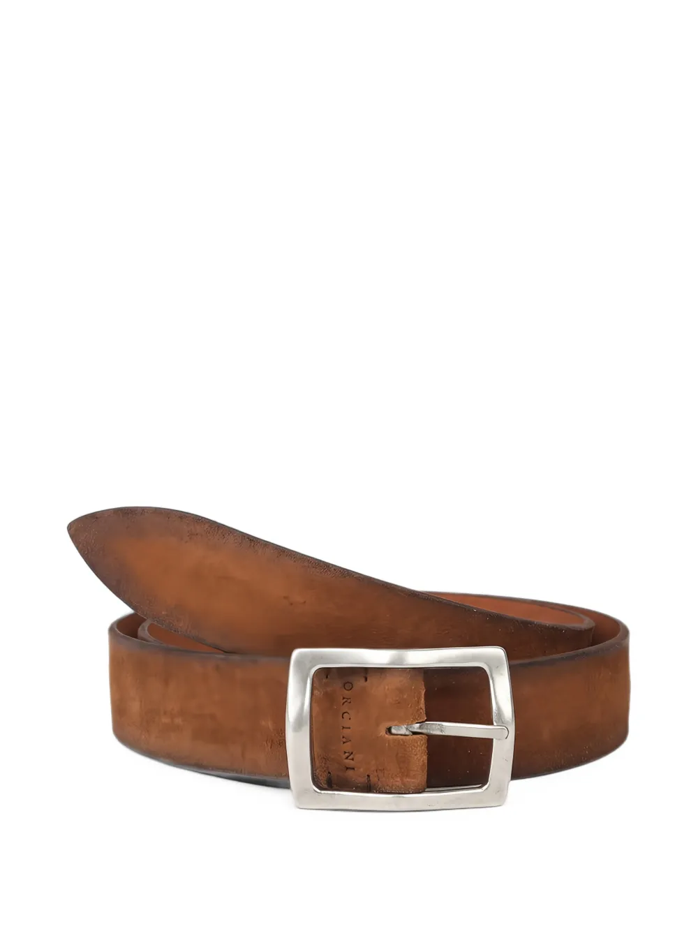 Orciani Hunting reversible buckle-fastening belt Bruin