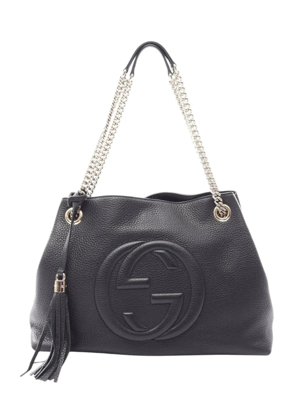 Gucci Pre-Owned 2016-2026 Leather Soho Chain Bag shoulder bag - Nero