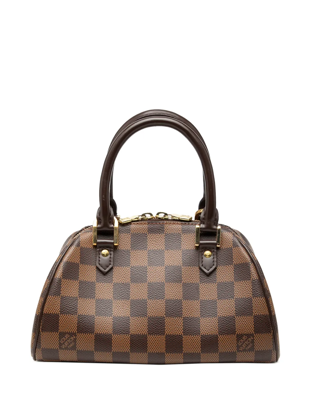 Louis Vuitton Pre-Owned 2003 Damier Ebene Mini Ribera handbag - Marrone