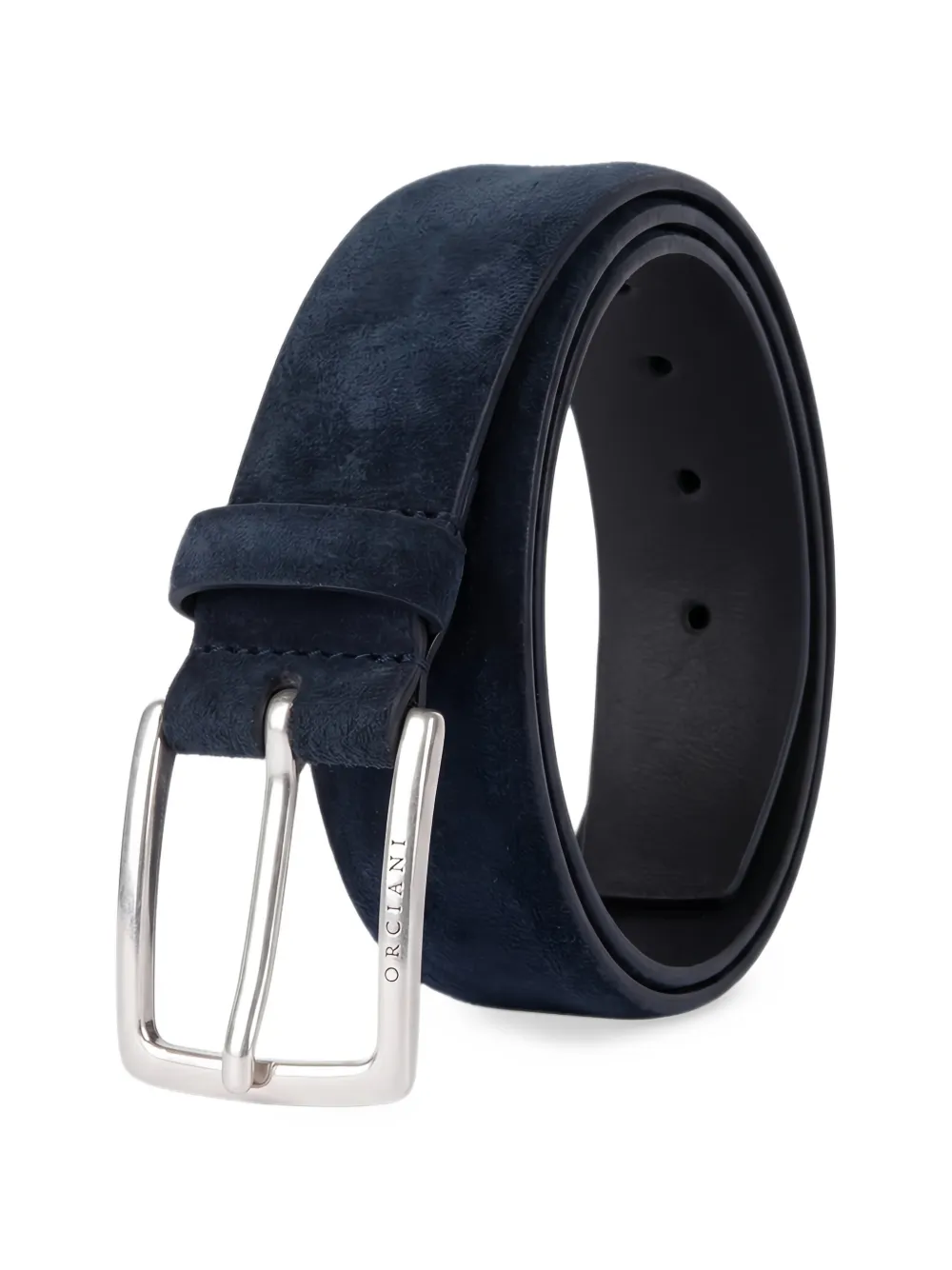 Orciani Cloudy suède riem Blauw