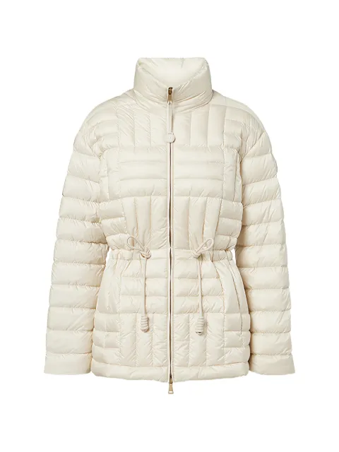 Moncler quilted drawstring jacket