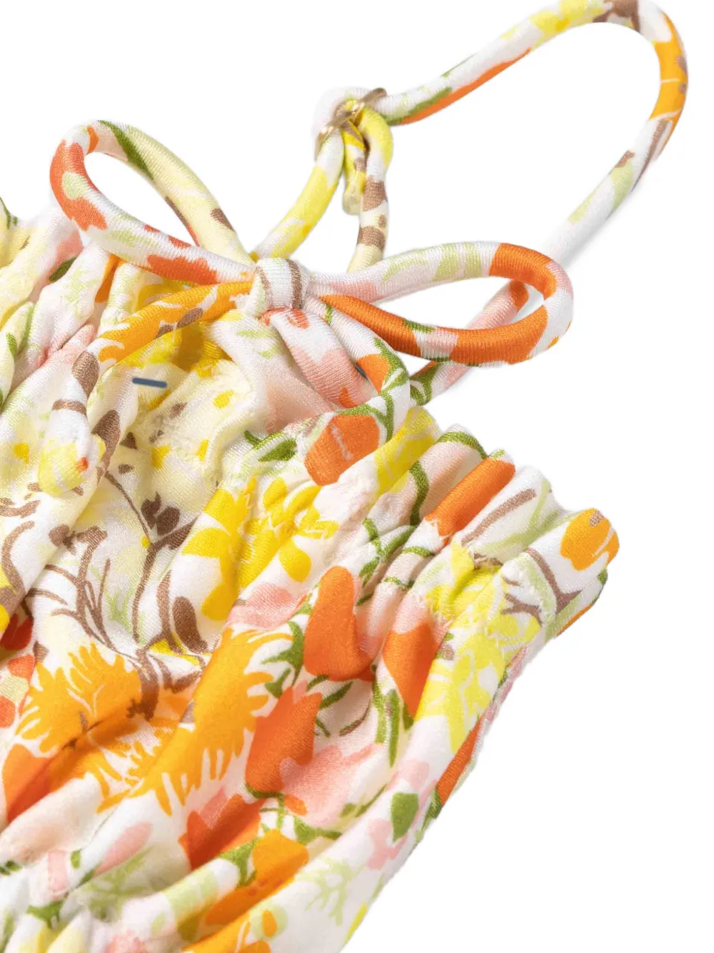 ZIMMERMANN Kids Solstice bikini met bloemenprint Wit