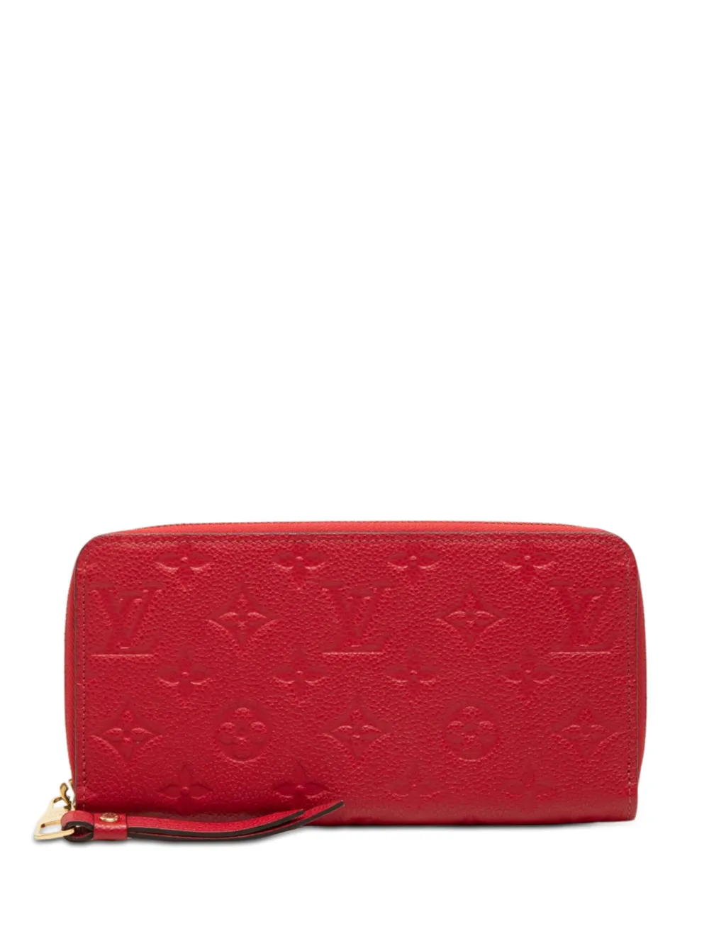 Louis Vuitton Pre-Owned 1990-2010 Monogram Empreinte Zippy Wallet long wallets - Red