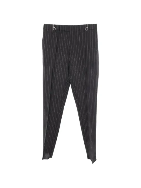 Celine Pre-Owned pinstripe-print trousers