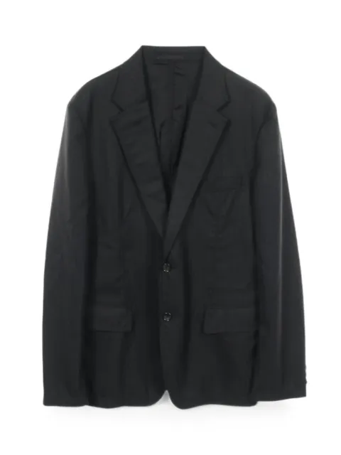 Comme des Garçons Homme single-breasted striped tailored wool blazer