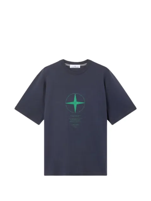 Stone Island camiseta Light Compass de algodón