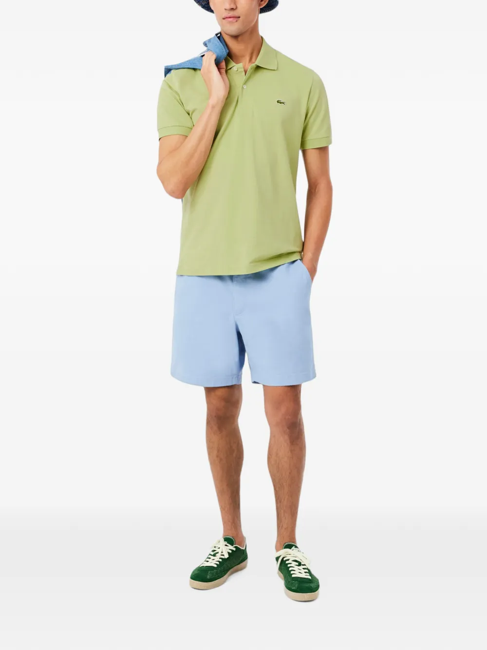 Lacoste L.12.12 piqué poloshirt Groen