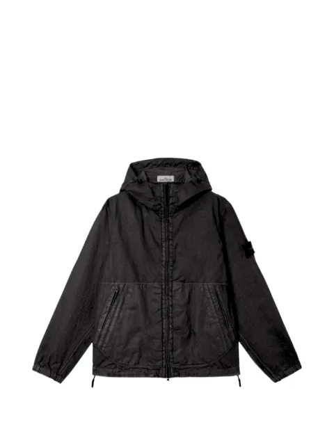Stone Island zip-up hooded jacket