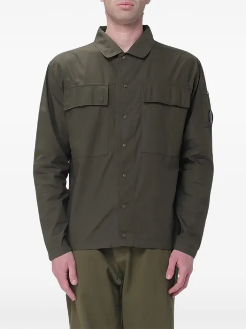 C.P. Company Lens-detail ripstop overshirt