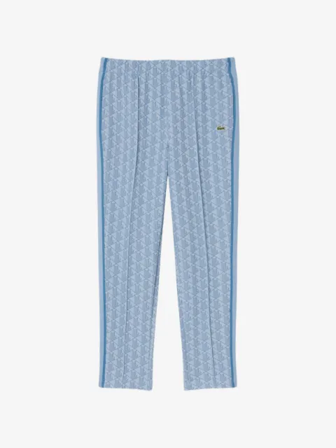 Lacoste monogram-jacquard track pants