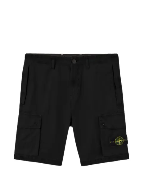 Stone Island logo-patch cargo shorts
