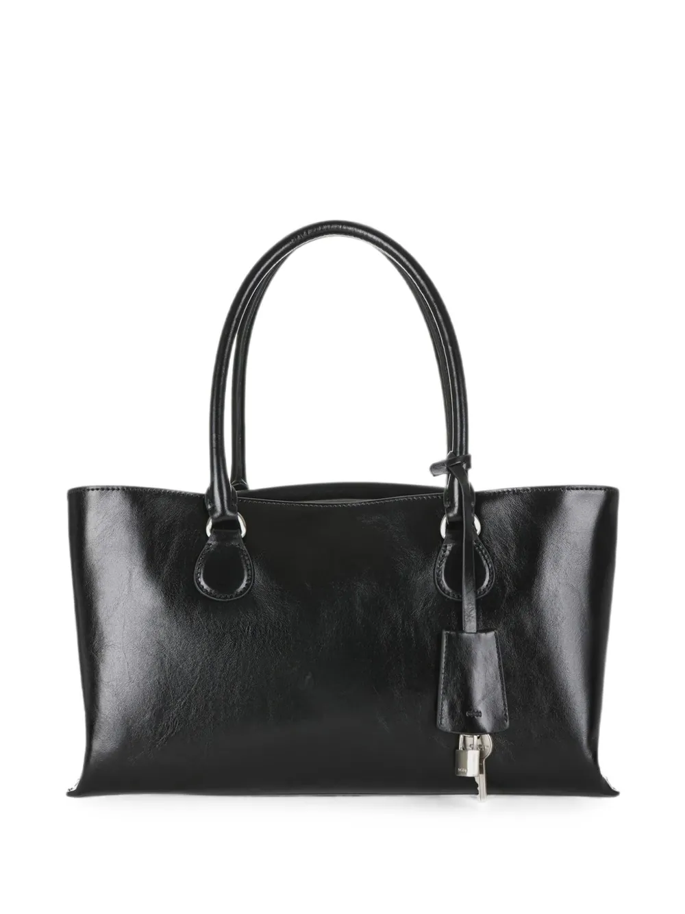 Osoi mini Shell Brot tote bag - Black