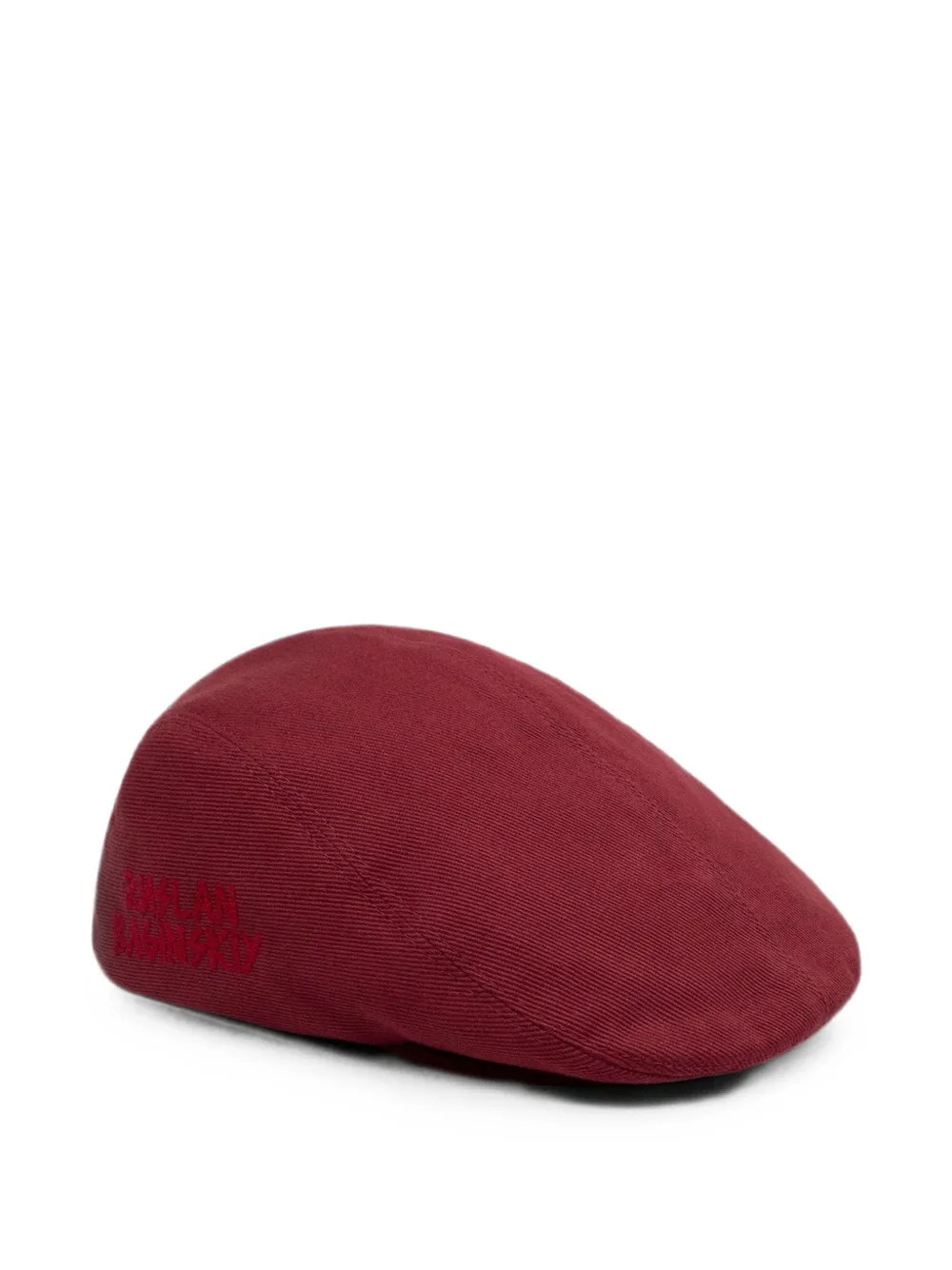 Ruslan Baginskiy Katoenen pet met geborduurd logo Rood