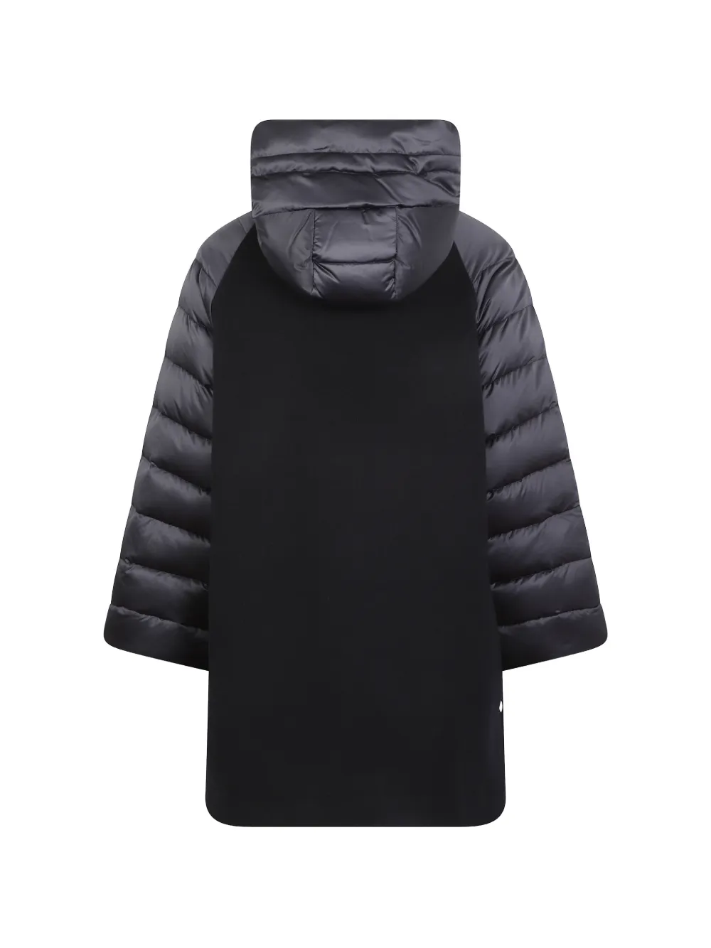 Moorer hooded quilted jacket Blauw