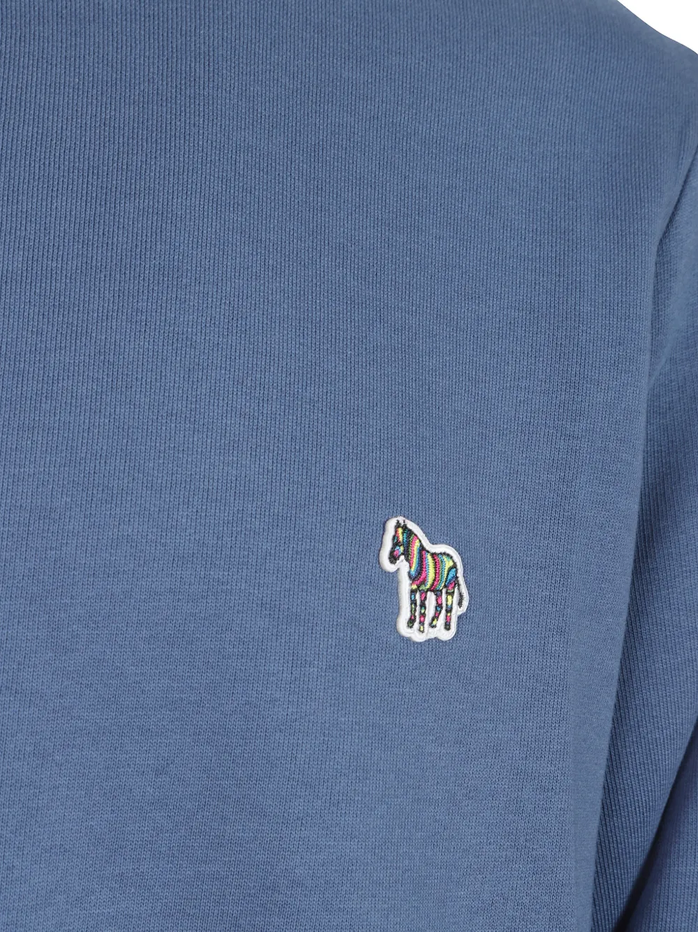 Paul Smith Sweater met Zebra-logo van biologisch katoen Blauw
