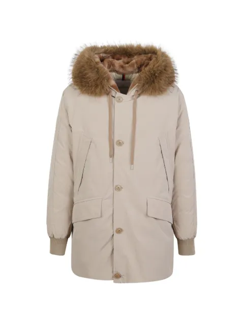 Moncler Brevanth hooded down parka jacket