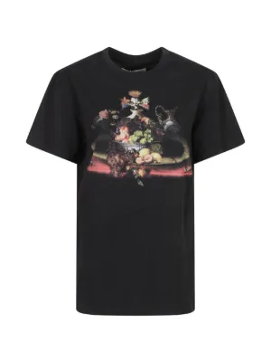 Vivienne Westwood Still Life Orb T-shirt | Black | FARFETCH