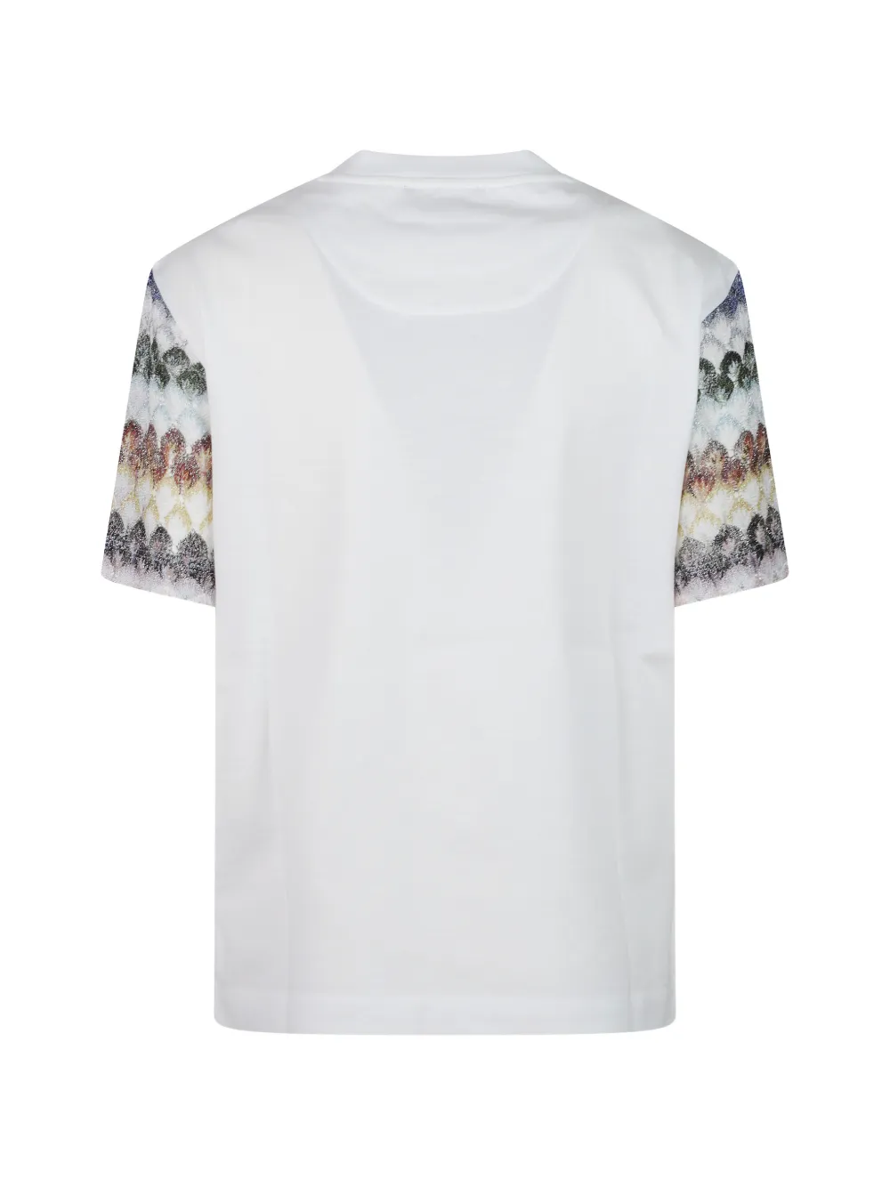 Missoni T-shirt met zigzag-mouwen Wit