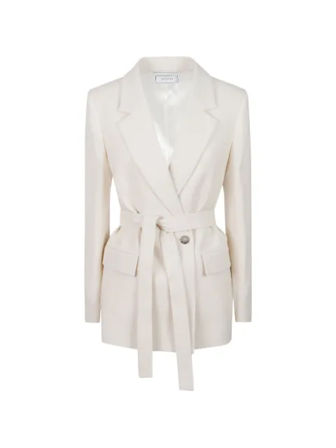 Peserico belted notch-lapel jacket