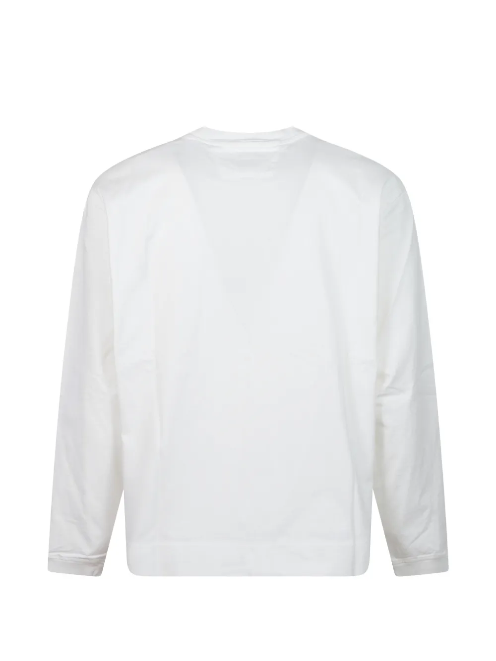 C.P. Company T-shirt met lens-detail Wit