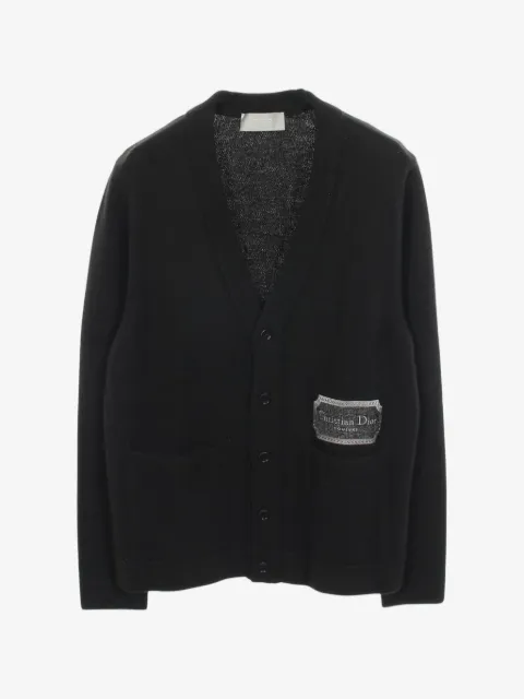 Christian Dior Pre-Owned cardigan à logo brodé