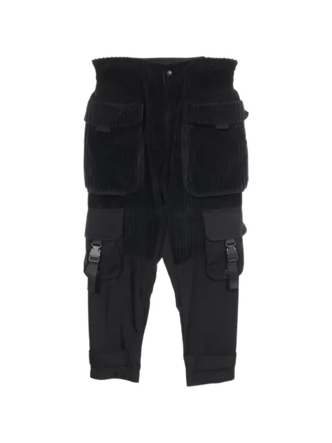 Dolce & Gabbana Pre-Owned pantalones cargo con paneles de pana