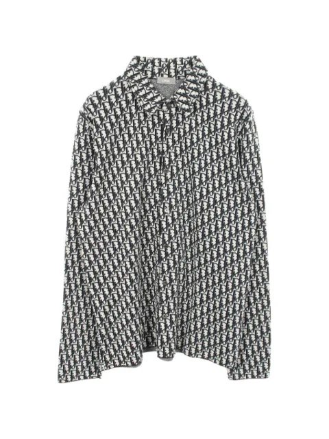 Christian Dior Pre-Owned Oblique jacquard overshirt