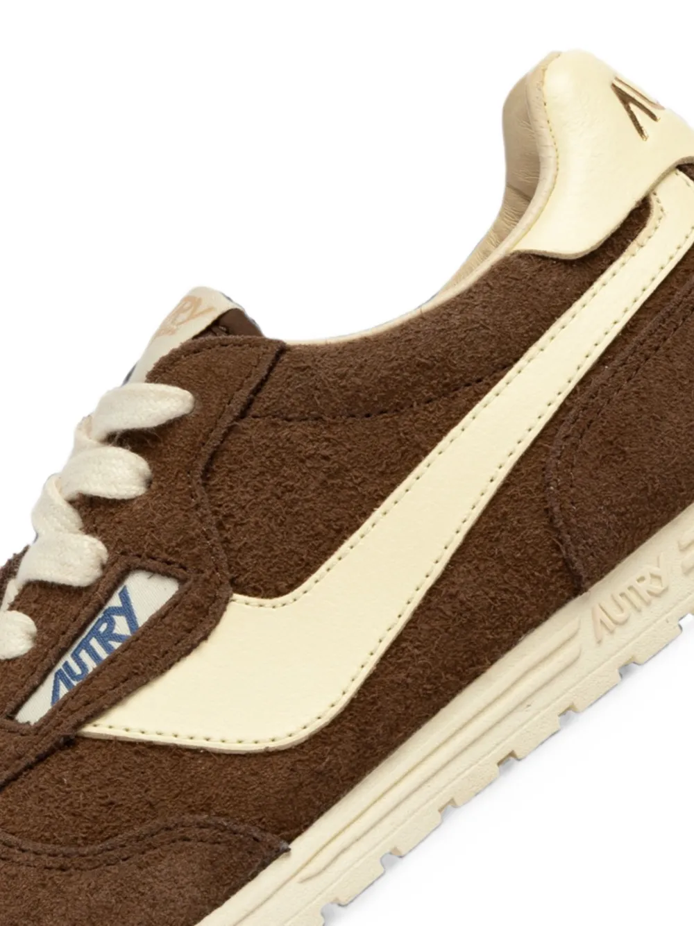 Autry Windspin suède-leren sneakers Bruin