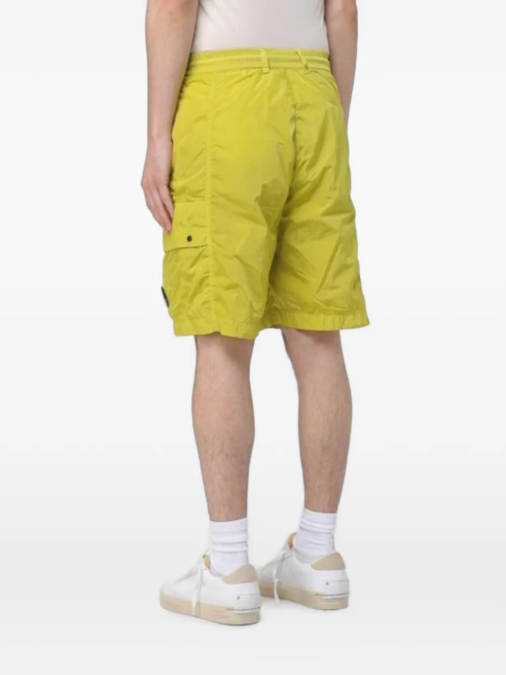 C.P. Company Button-up cargo shorts Groen