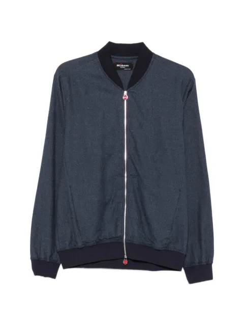 Kiton zip-up bomber jacket