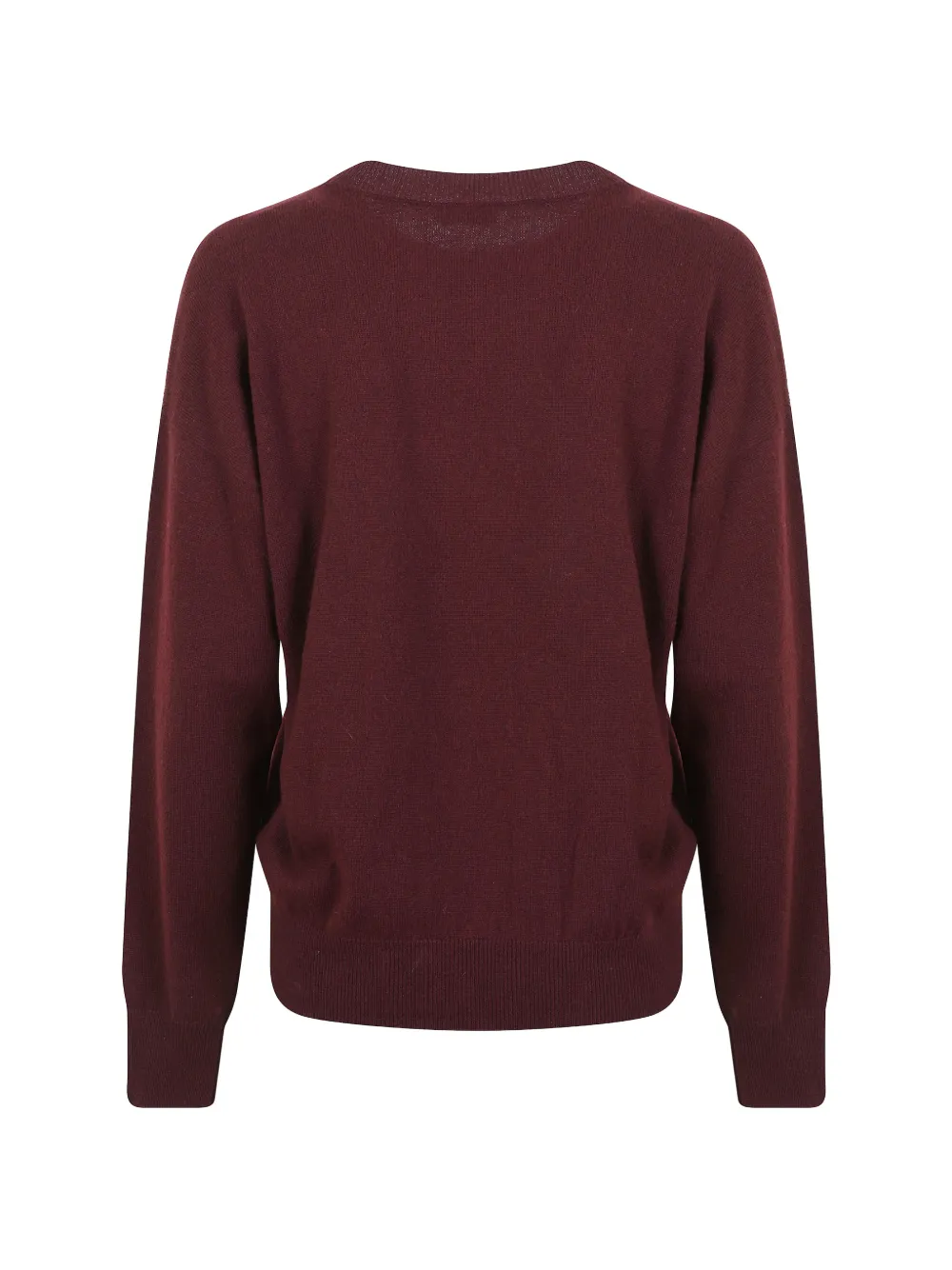 Peserico beaded-pocket sweater Rood