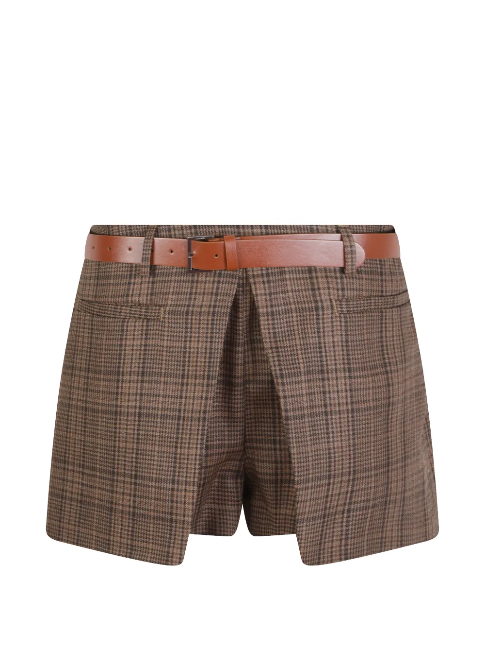 DONDUP Nelly belted shorts Bruin