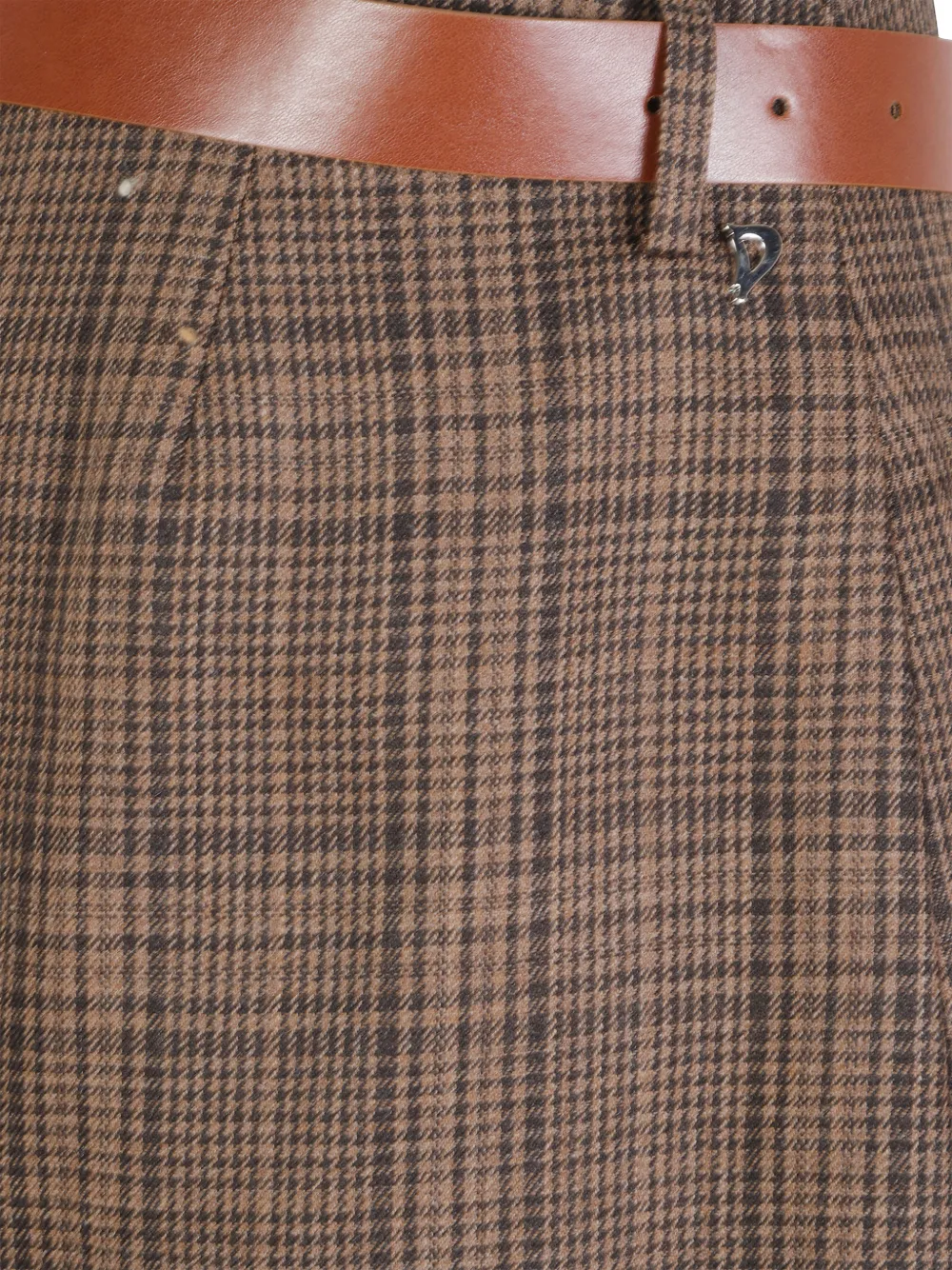 DONDUP Nelly belted shorts Bruin