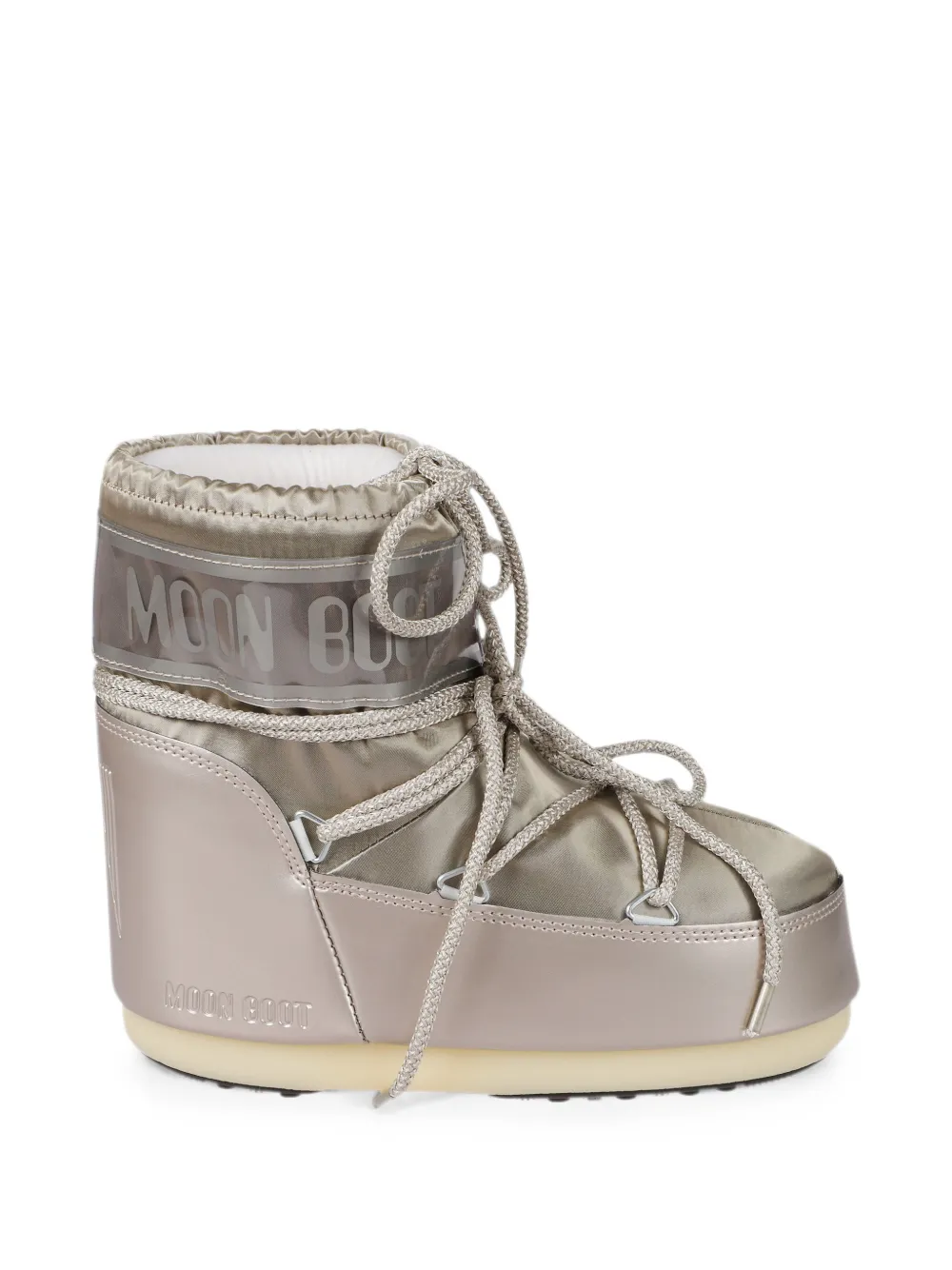 Moon Boot Kids Sneakers con effetto metallizzato - Toni neutri