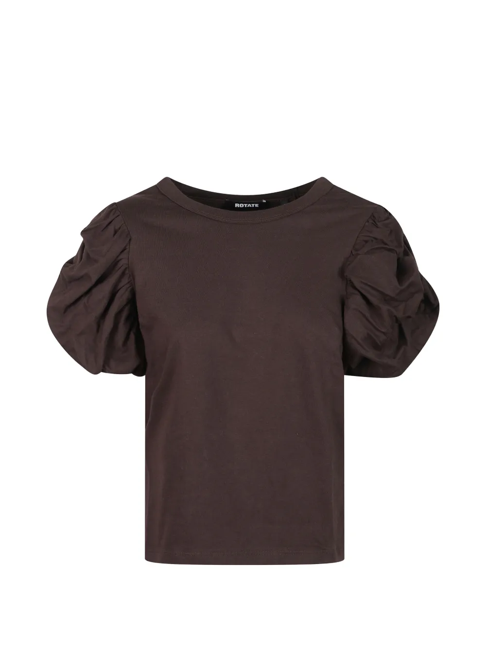 ROTATE BIRGER CHRISTENSEN puff-sleeve T-shirt - Braun
