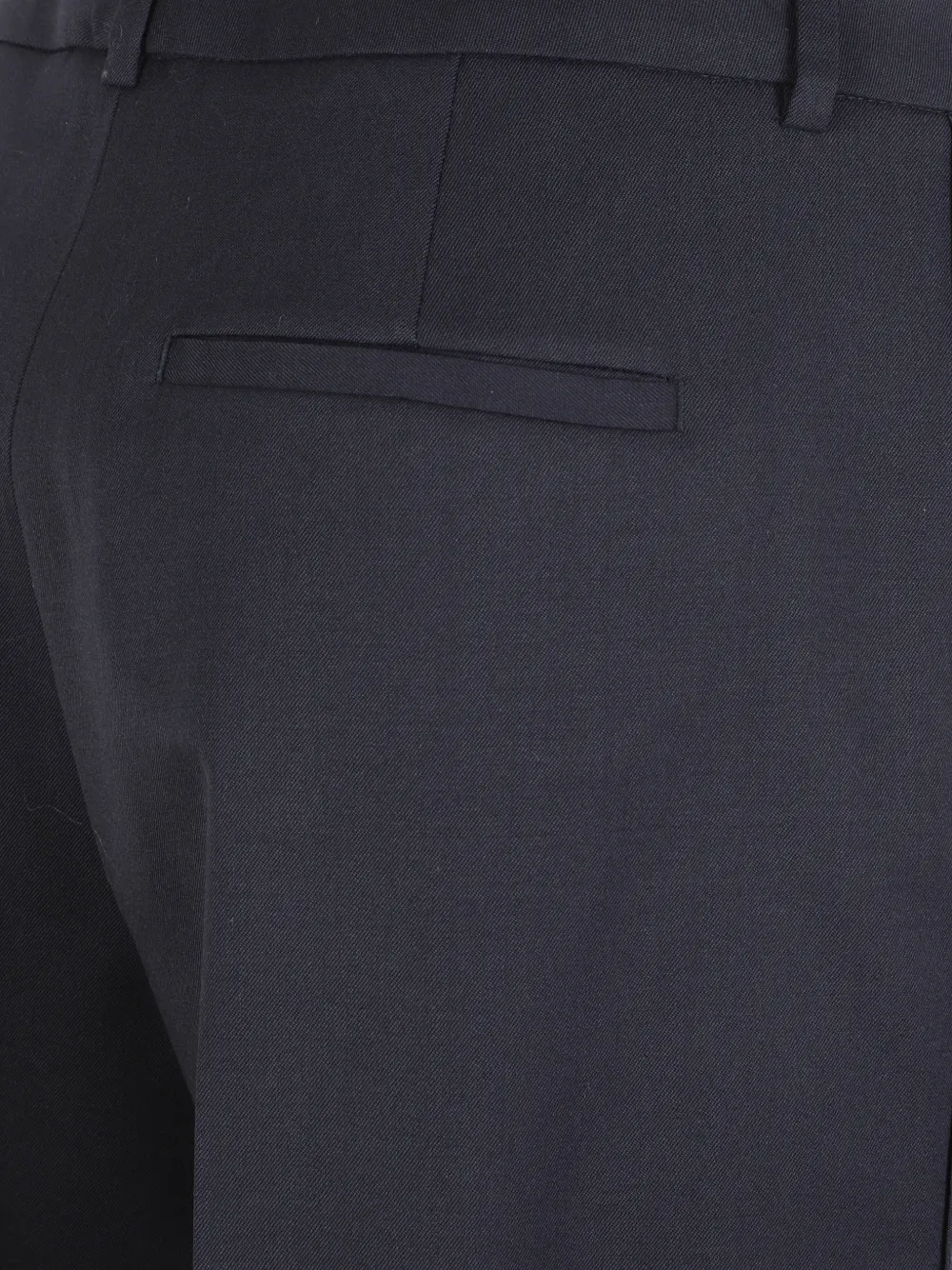 Peserico pleated turned-up trousers Blauw