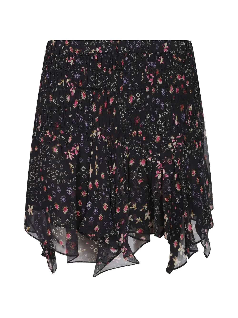 Isabel Marant Floral-pattern Mini Skirt In Multi