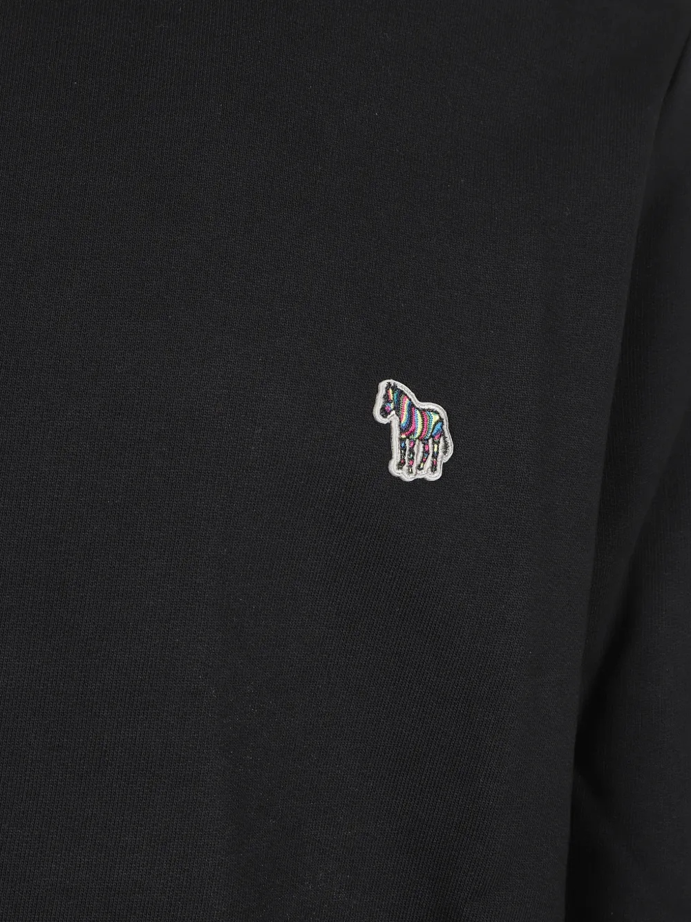 Paul Smith Sweater met geborduurd Zebra-logo Zwart