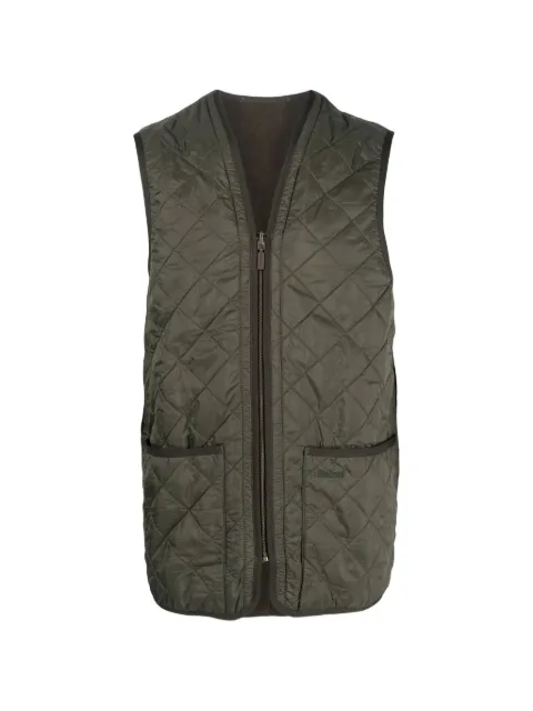 Barbour chaleco capitonado con cierre