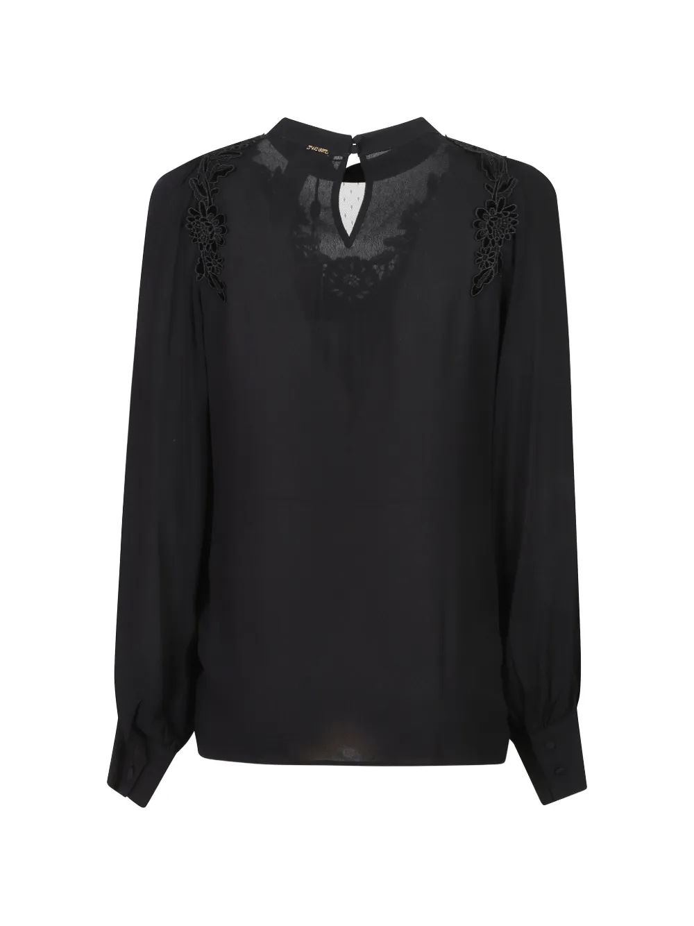 TWINSET Blouse met kant Zwart
