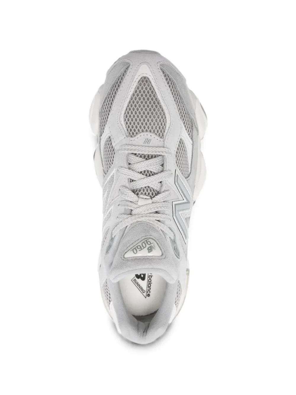 New Balance 9060 mesh-panel sneakers Grijs