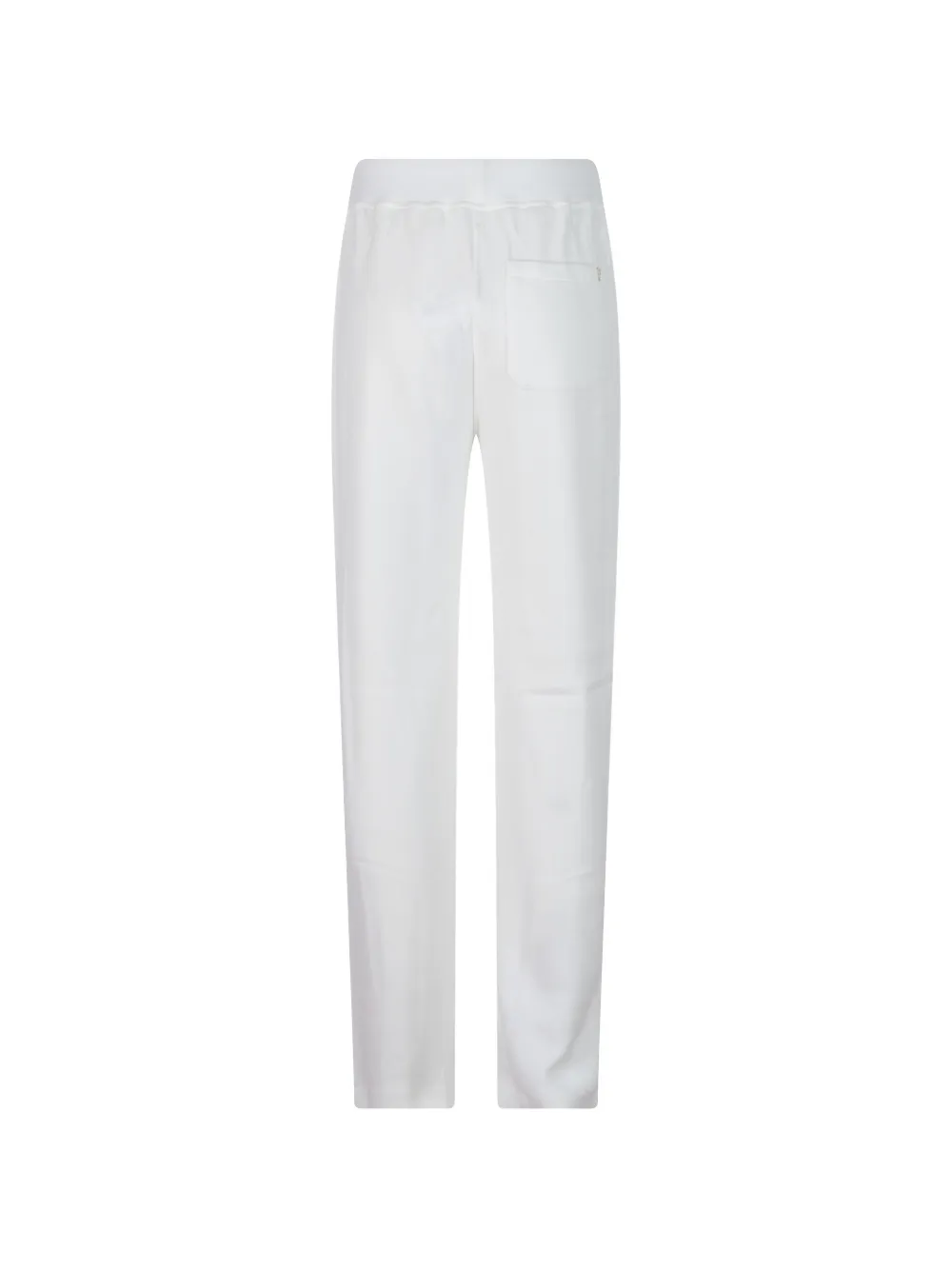 DONDUP Trainingsbroek met logoplakkaat Wit