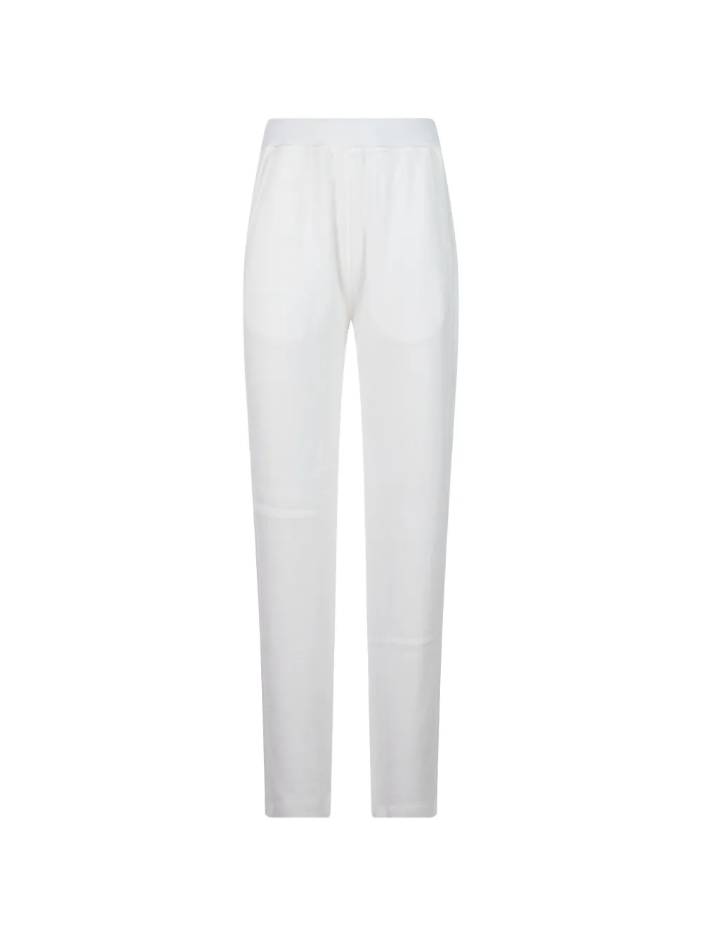 DONDUP logo-plaque track pants - Bianco