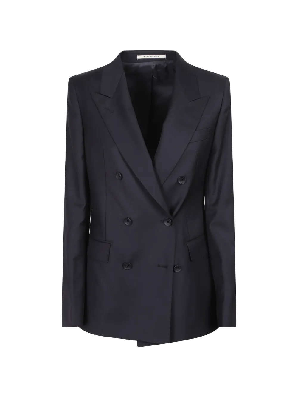Tagliatore double-breasted peaked-lapel jacket