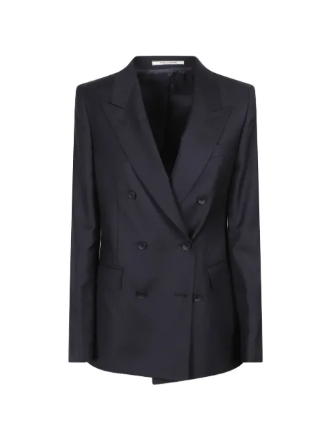 Tagliatore double-breasted peaked-lapel jacket