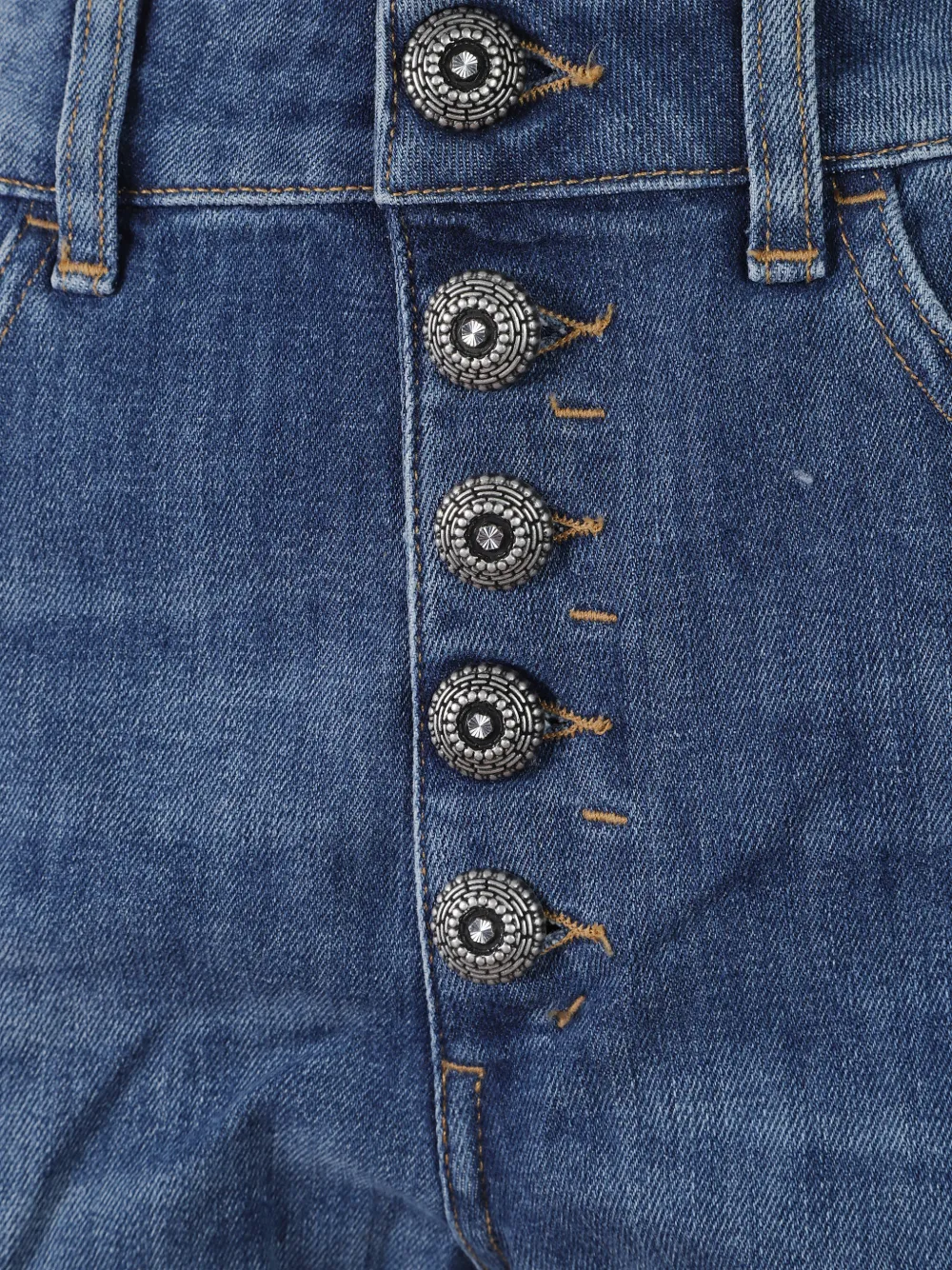 DONDUP Cropped jeans Blauw