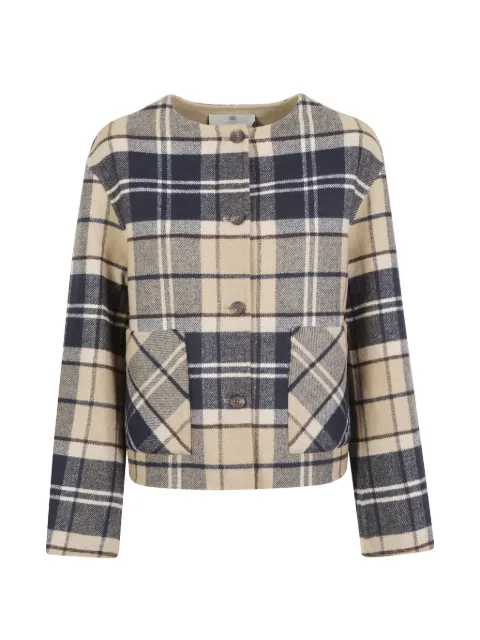 Barbour Marlow tartan wool overshirt