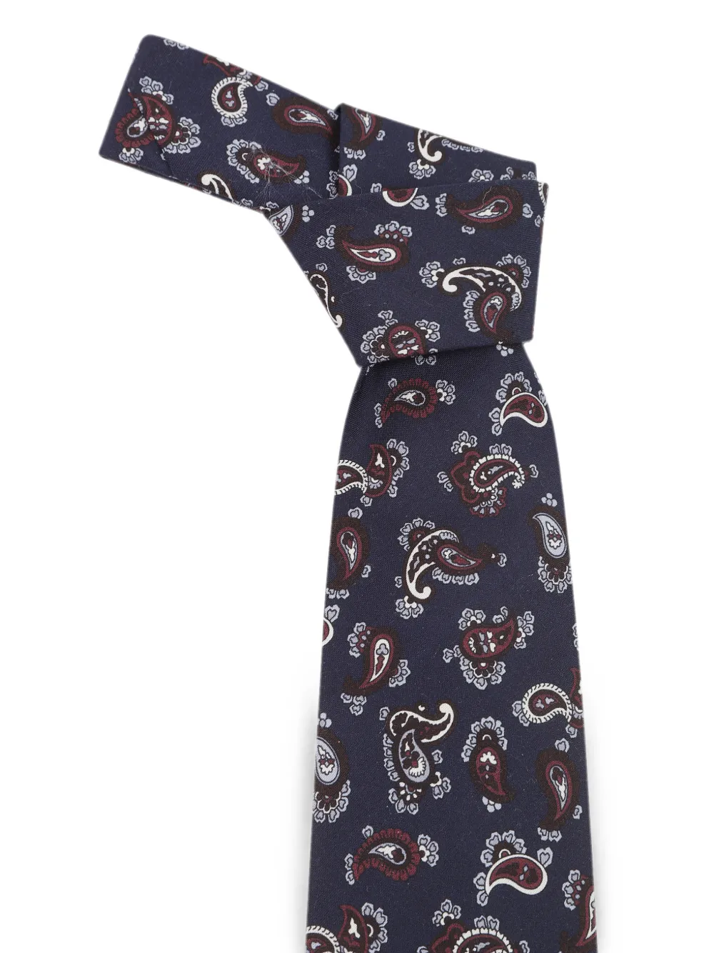 Lardini Stropdas met paisley-print Blauw