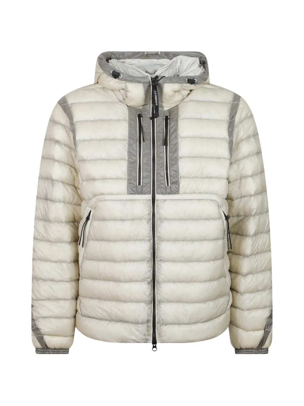 C.P. Company D.D. Shell Goggle chest pocket jacket - Nude